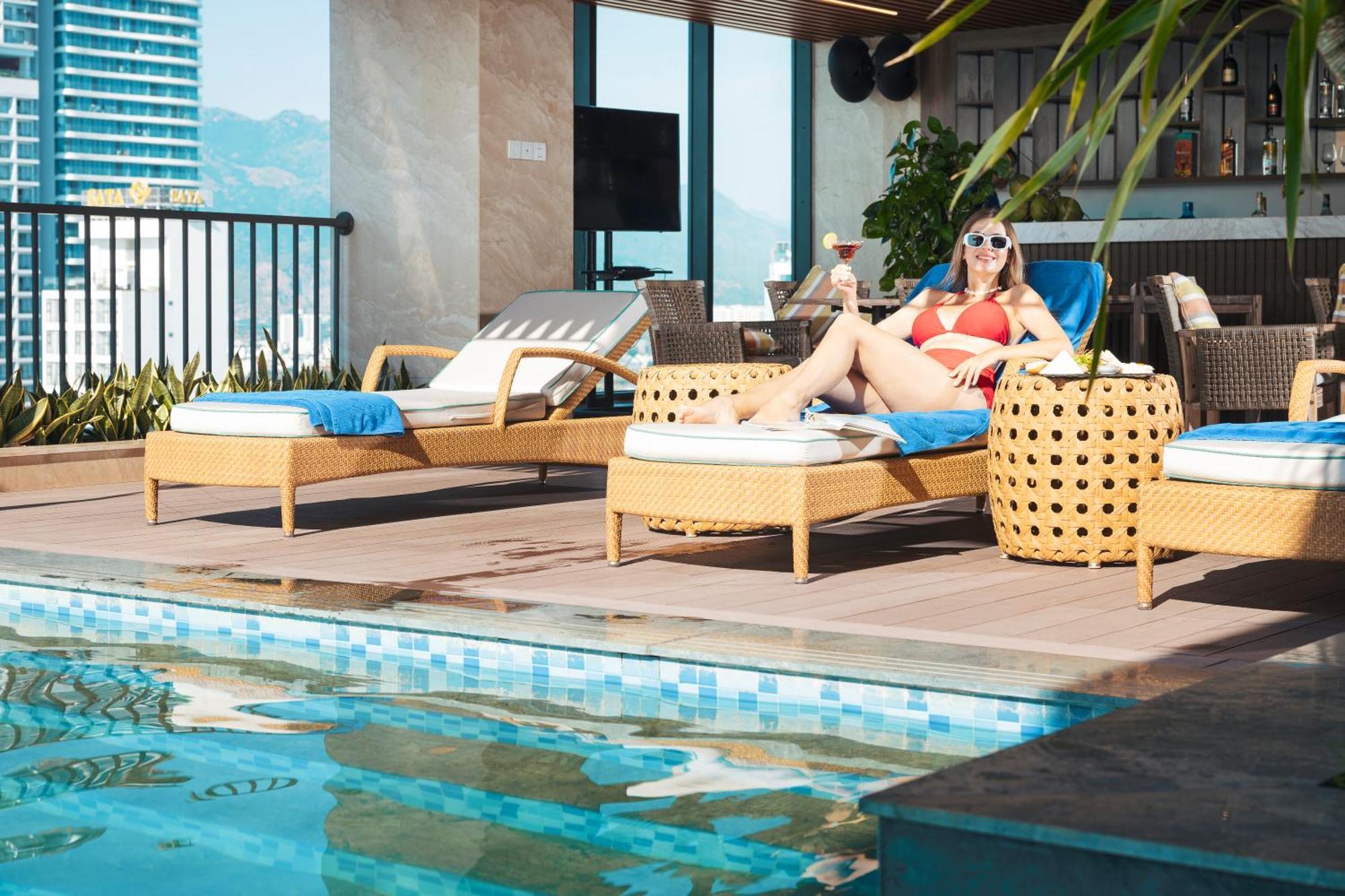 Gonsala Hotel Nha Trang Bagian luar foto