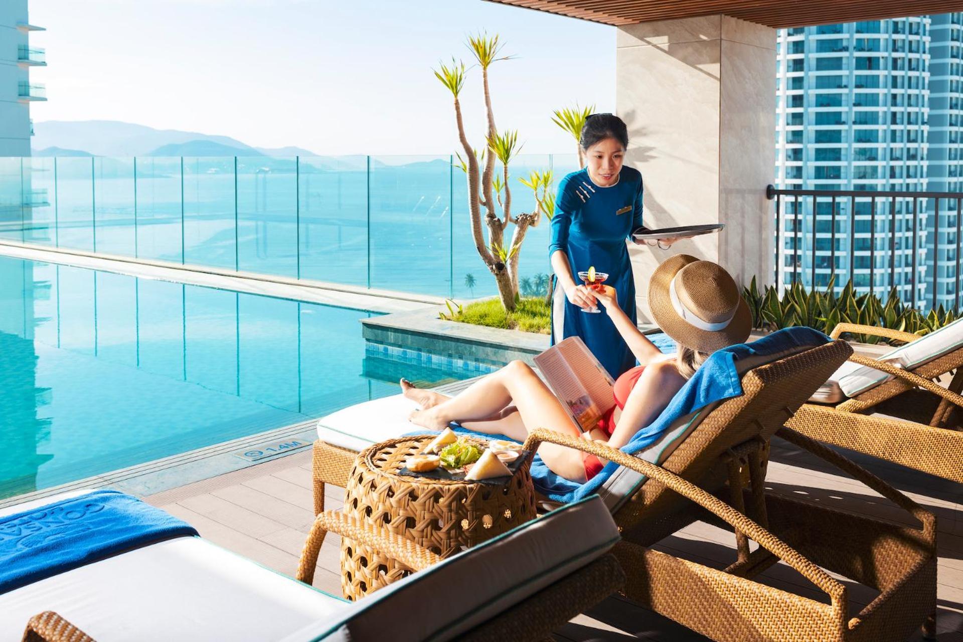 Gonsala Hotel Nha Trang Bagian luar foto