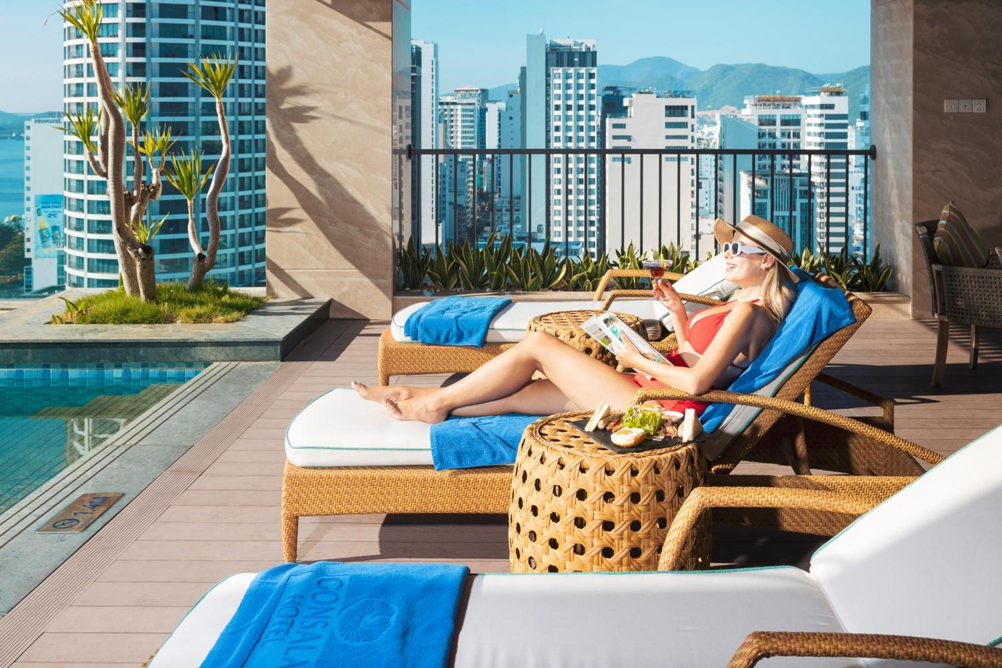 Gonsala Hotel Nha Trang Bagian luar foto